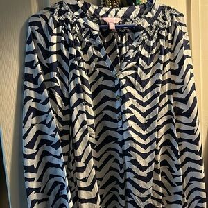 Lilly Pulitzer Sz L Top